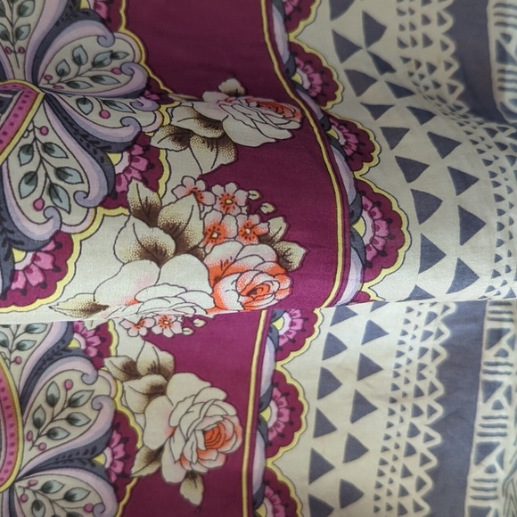 Johnny Was 3J Altivo Scarf Back Plaid Button Shirt - Picture 13 of 16